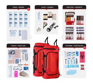 6 Person Comfort Survival Kit